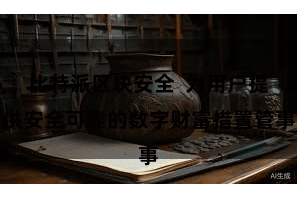 比特派区块安全 为用户提供安全可靠的数字财富措置管事