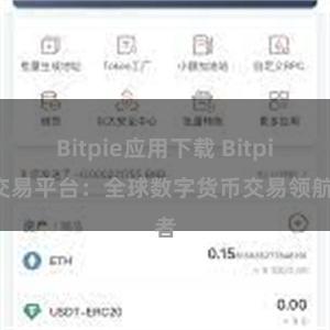 Bitpie应用下载 Bitpie交易平台:全球数字货币交易领航者