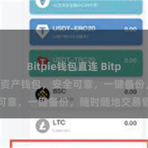 Bitpie钱包直连 Bitpie: 区块链数字资产钱包，安全可靠，一键备份，随时随地交易管理