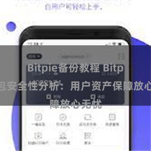 Bitpie备份教程 Bitpie钱包安全性分析：用户资产保障放心无忧