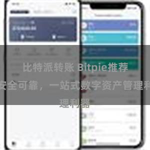 比特派转账 Bitpie推荐：安全可靠，一站式数字资产管理利器