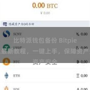 比特派钱包备份 Bitpie钱包最新教程，一键上手，保障资产安全