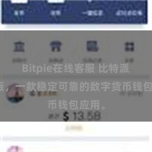 Bitpie在线客服 比特派官方版，一款稳定可靠的数字货币钱包应用。