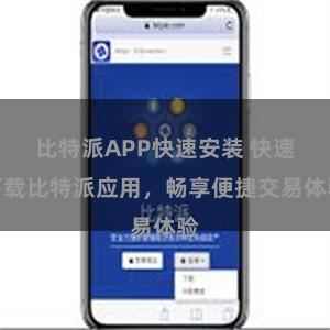 比特派APP快速安装 快速下载比特派应用，畅享便捷交易体验