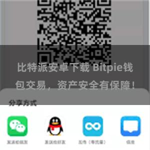 比特派安卓下载 Bitpie钱包交易，资产安全有保障！