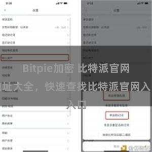 Bitpie加密 比特派官网地址大全，快速查找比特派官网入口