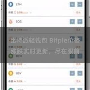 比特派轻钱包 Bitpie价格涨跌实时更新,尽在眼前