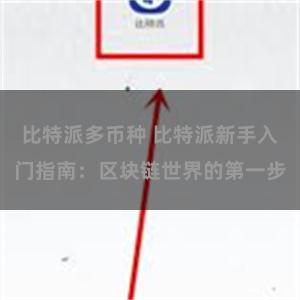 比特派多币种 比特派新手入门指南：区块链世界的第一步