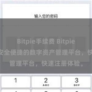 Bitpie手续费 Bitpie APP官网,安全便捷的数字资产管理平台,快速注册体验。
