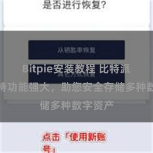 Bitpie安装教程 比特派多币支持功能强大,助您安全存储多种数字资产