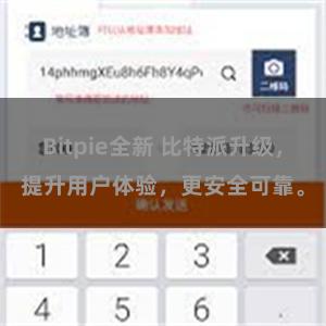 Bitpie全新 比特派升级,提升用户体验,更安全可靠。