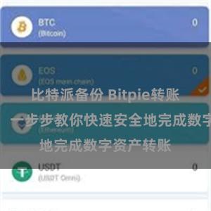 比特派备份 Bitpie转账详细教程：一步步教你快速安全地完成数字资产转账