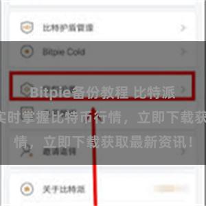Bitpie备份教程 比特派APP官方，实时掌握比特币行情，立即下载获取最新资讯！