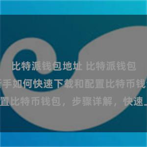 比特派钱包地址 比特派钱包安装指南:新手如何快速下载和配置比特币钱包,步骤详解,快速上手!