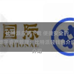 比特派应用下载 便捷安全的数字资产管理:比特派轻钱包介绍