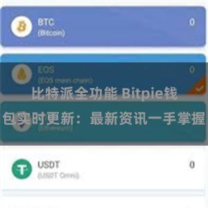 比特派全功能 Bitpie钱包实时更新：最新资讯一手掌握