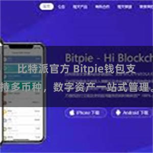 比特派官方 Bitpie钱包支持多币种，数字资产一站式管理。