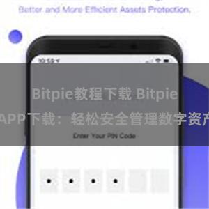Bitpie教程下载 Bitpie APP下载:轻松安全管理数字资产