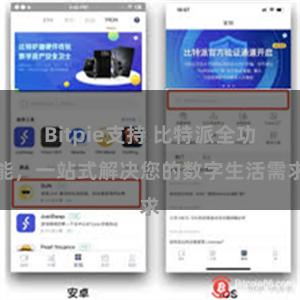 Bitpie支持 比特派全功能，一站式解决您的数字生活需求
