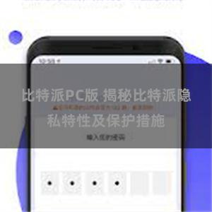 比特派PC版 揭秘比特派隐私特性及保护措施