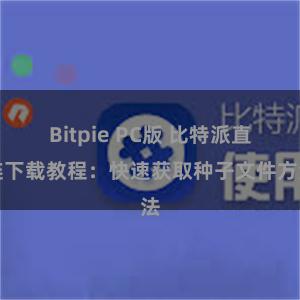 Bitpie PC版 比特派直链下载教程：快速获取种子文件方法