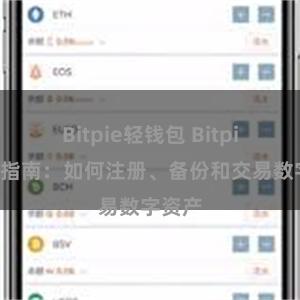 Bitpie轻钱包 Bitpie用户指南：如何注册、备份和交易数字资产