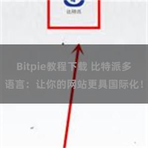 Bitpie教程下载 比特派多语言：让你的网站更具国际化！