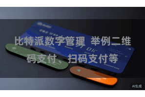 比特派数字管理  举例二维码支付、扫码支付等