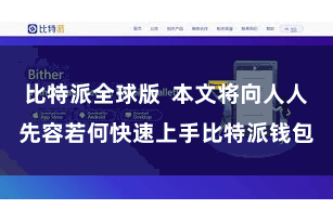 比特派全球版  本文将向人人先容若何快速上手比特派钱包
