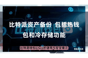 比特派资产备份  包括热钱包和冷存储功能