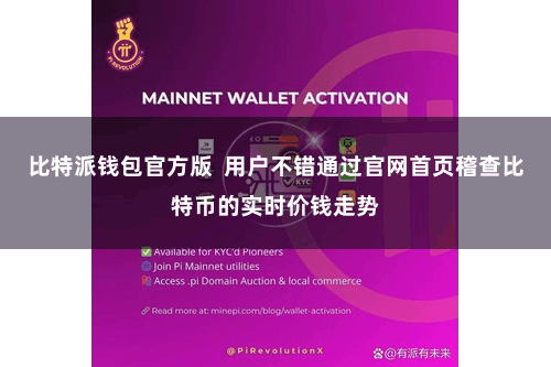 比特派钱包官方版  用户不错通过官网首页稽查比特币的实时价钱走势