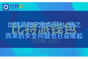 比特派数字服务平台  随之而来的安全问题也日益隆起