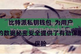 比特派私钥钱包  为用户的数据秘密安全提供了有劲保险