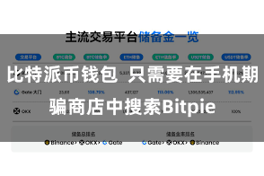 比特派币钱包  只需要在手机期骗商店中搜索Bitpie