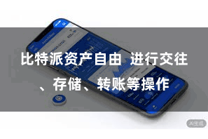比特派资产自由  进行交往、存储、转账等操作