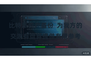 比特派资产备份  为我方的交游有盘算提供有用参考