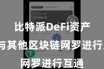 比特派DeFi资产  并与其他区块链网罗进行互通
